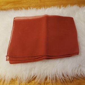 Vintage Red Scarf